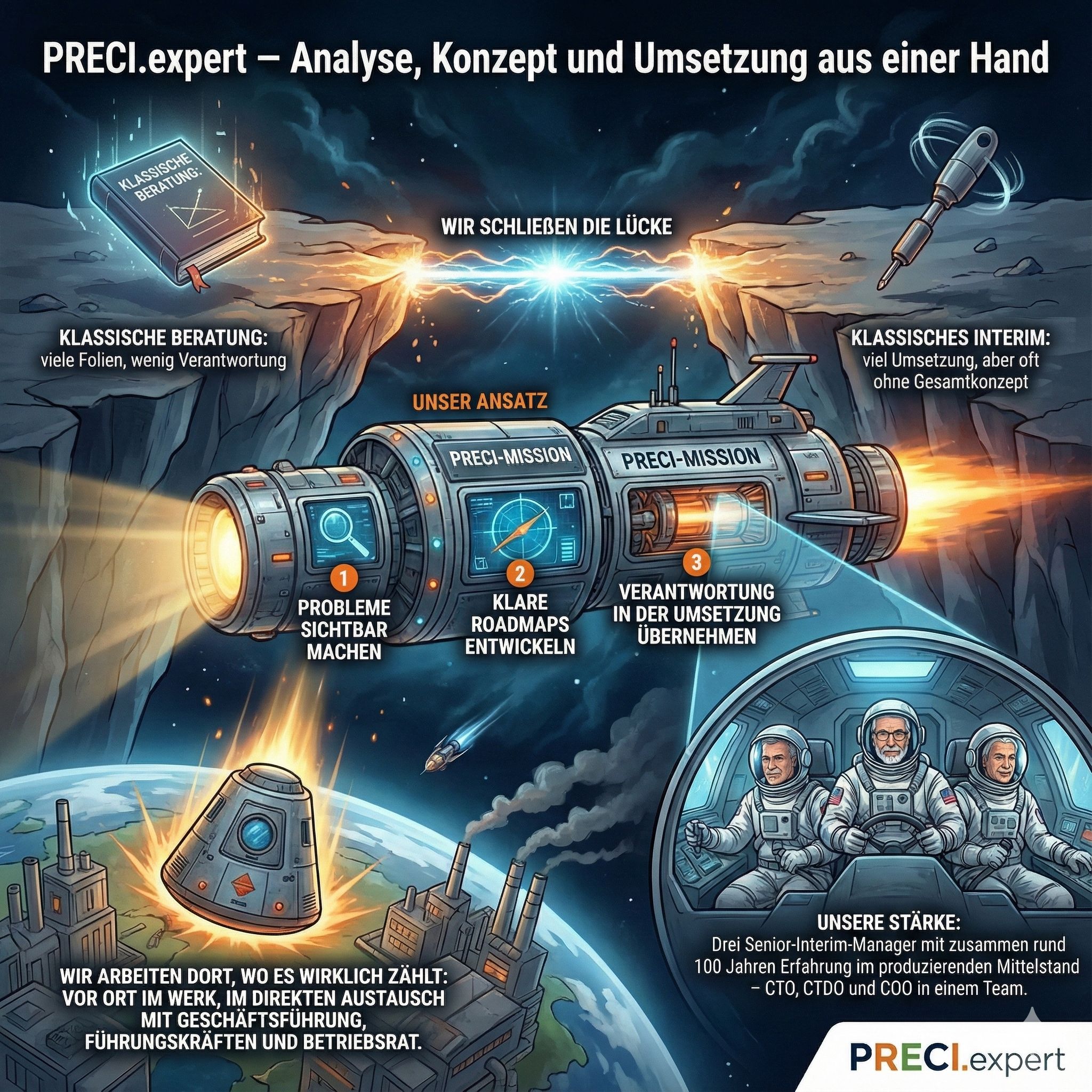 Beratung/Consulting und Interim-Managmeent